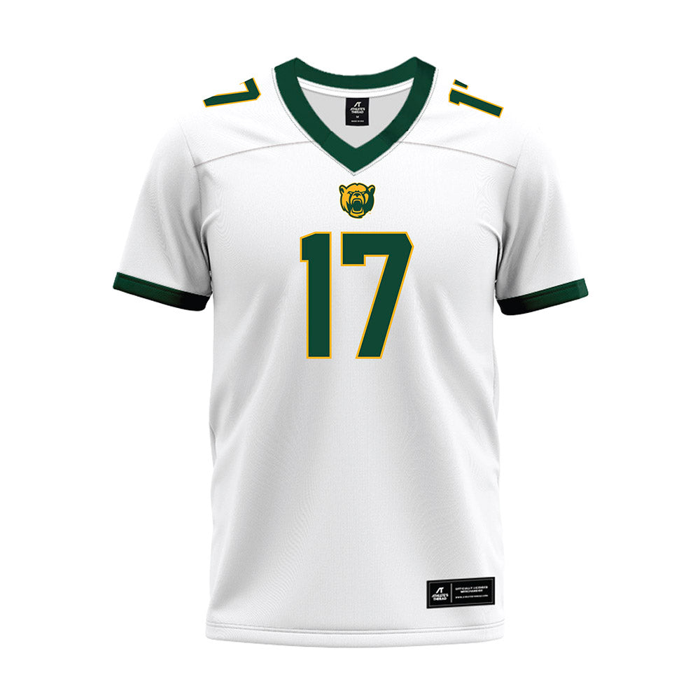 Baylor - NCAA Football : Tyler Turner - White Premium Football Jersey-0