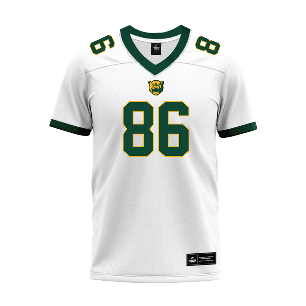 Baylor - NCAA Football : Hawkins Polley - White Premium Football Jersey