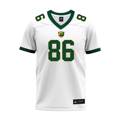 Baylor - NCAA Football : Hawkins Polley - White Premium Football Jersey