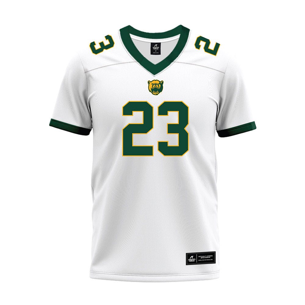 Baylor - NCAA Football : Stilton McKelvey - White Premium Football Jersey-0