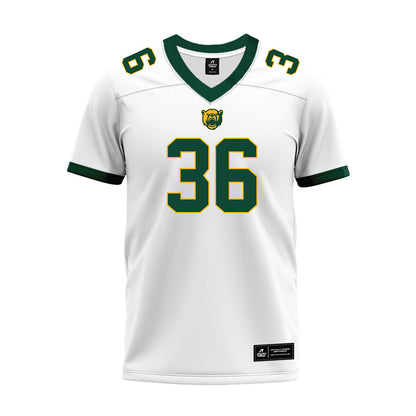 Baylor - NCAA Football : Travion Barnes - White Premium Football Jersey-0