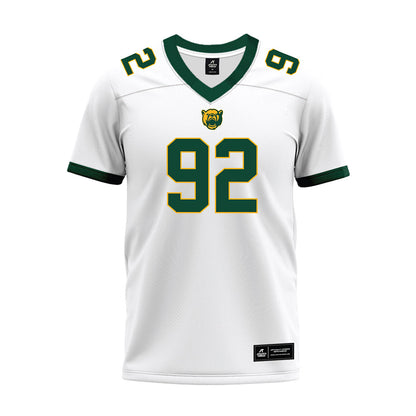 Baylor - NCAA Football : Trent Thomas - White Premium Football Jersey-0