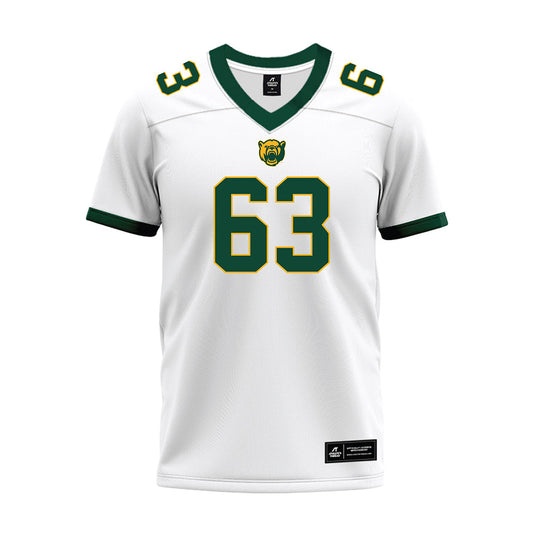 Baylor - NCAA Football : Wyatt Swaner - White Premium Football Jersey