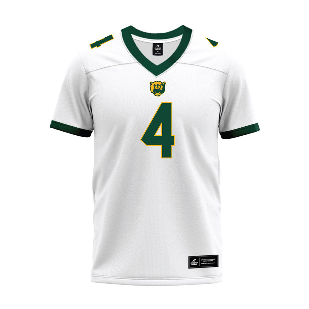 Baylor - NCAA Football : Louis Brown IV - White Premium Football Jersey-0