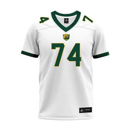 Baylor - NCAA Football : kaden sieracki - White Premium Football Jersey