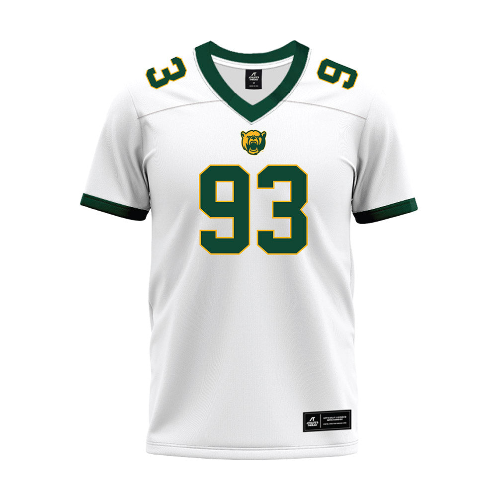 Baylor - NCAA Football : Zavion Hardy - White Premium Football Jersey-0