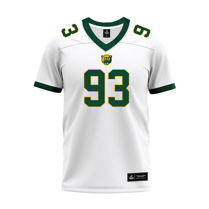 Baylor - NCAA Football : Zavion Hardy - White Premium Football Jersey-0