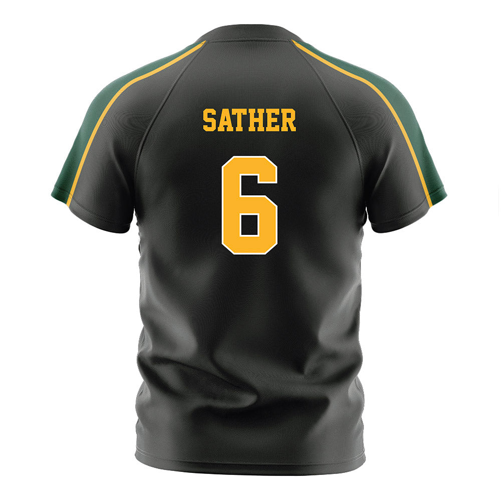 Baylor - NCAA Women's Soccer : Noelle Sather - Anthracite Soccer Jersey-1