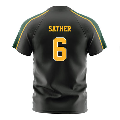 Baylor - NCAA Women's Soccer : Noelle Sather - Anthracite Soccer Jersey-1