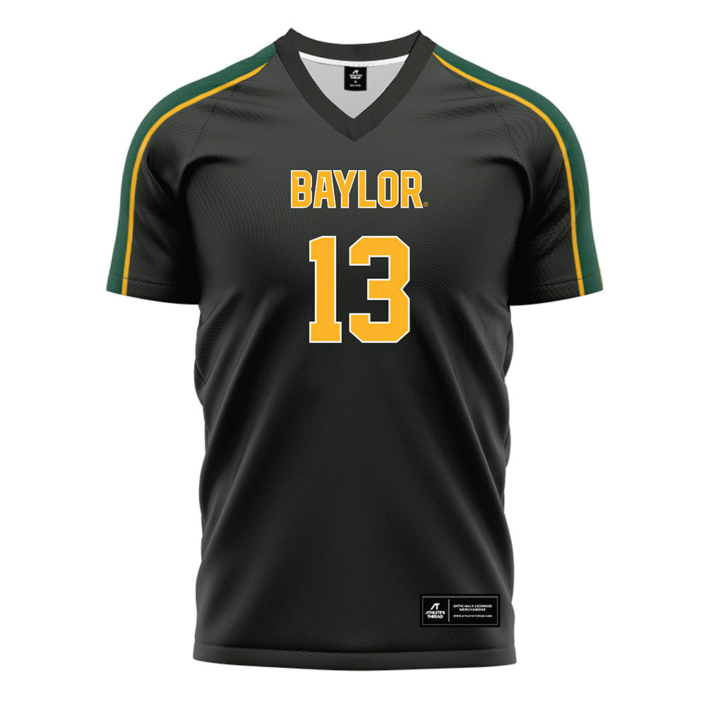 Baylor - NCAA Women's Soccer : Keira Martin - Anthracite Soccer Jersey-0