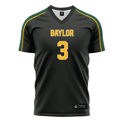 Baylor - NCAA Women's Soccer : Bella James - Anthracite Soccer Jersey-0