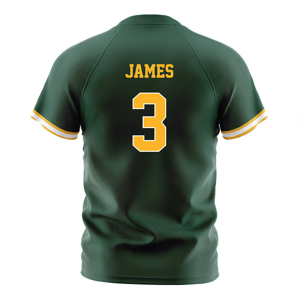 Baylor - NCAA Women's Soccer : Bella James - Green Soccer Jersey-1