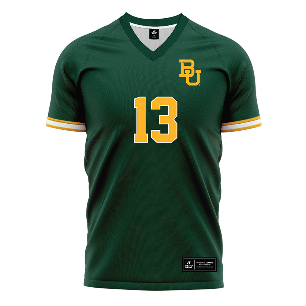 Baylor - NCAA Women's Soccer : Keira Martin - Green Soccer Jersey-0