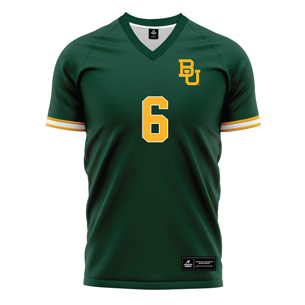 Baylor - NCAA Women's Soccer : Noelle Sather - Green Soccer Jersey-0
