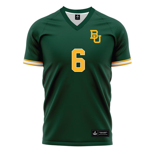 Baylor - NCAA Women's Soccer : Noelle Sather - Green Soccer Jersey-0
