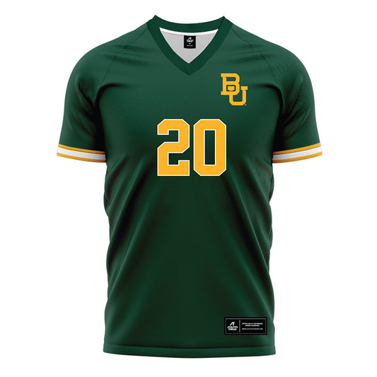 Baylor - NCAA Women's Soccer : Nyela Calnek - Green Soccer Jersey-0