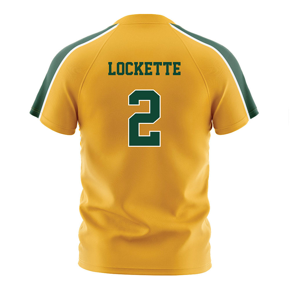 Baylor - NCAA Women's Soccer : Alysiah Lockette - Gold Soccer Jersey