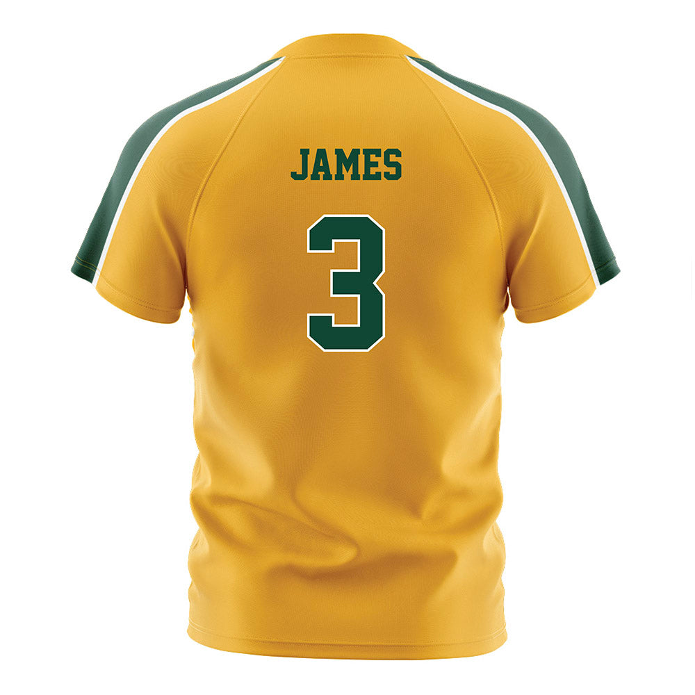 Baylor - NCAA Women's Soccer : Bella James - Gold Soccer Jersey-1
