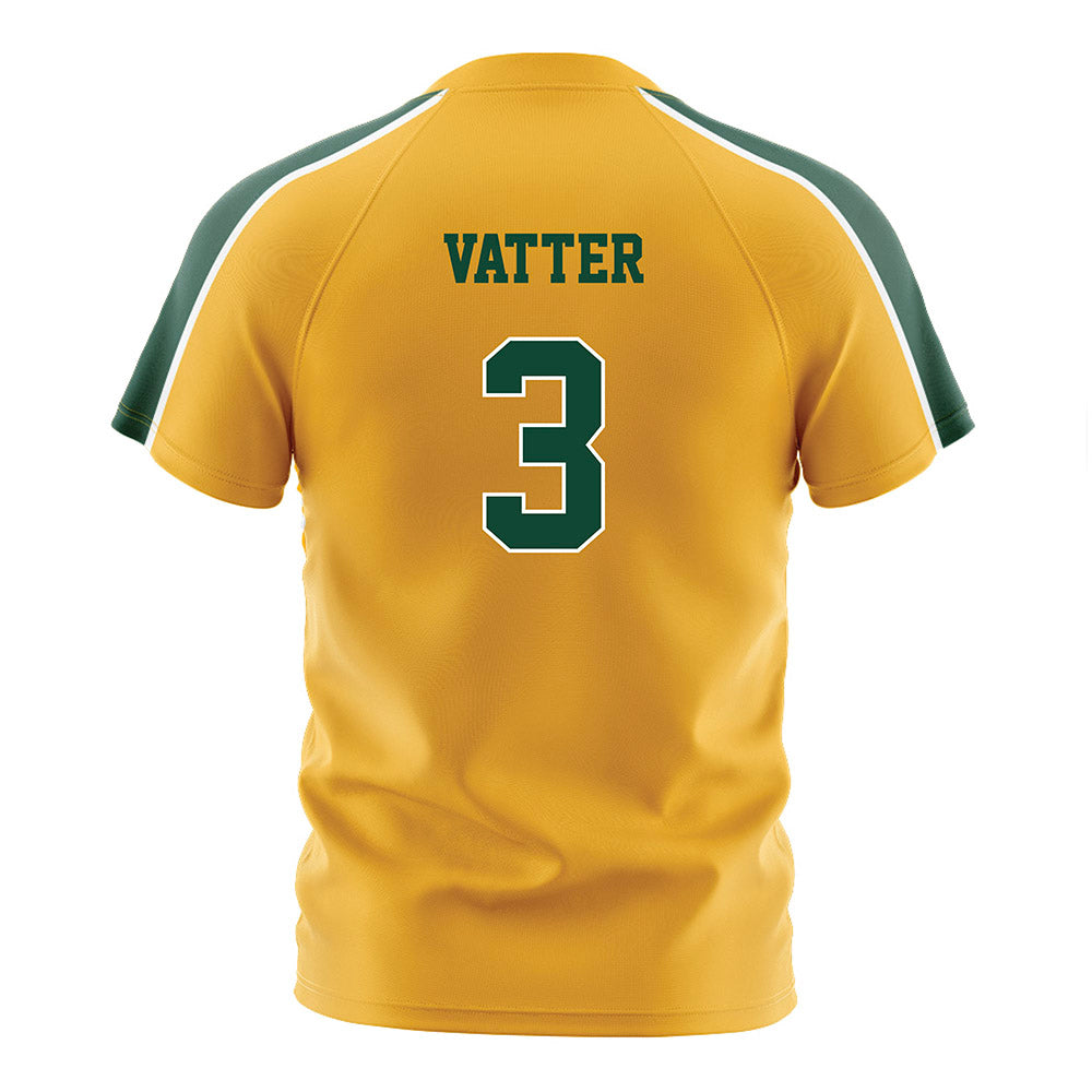 Baylor - NCAA Women's Soccer : Natalie Vatter - Gold Soccer Jersey