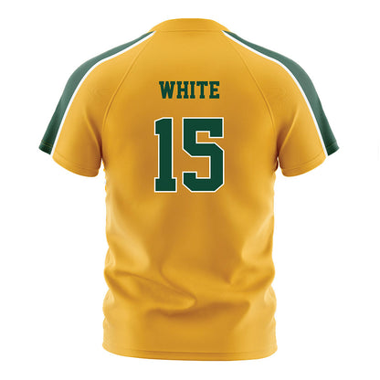 Baylor - NCAA Women's Soccer : Grace White - Gold Soccer Jersey-1