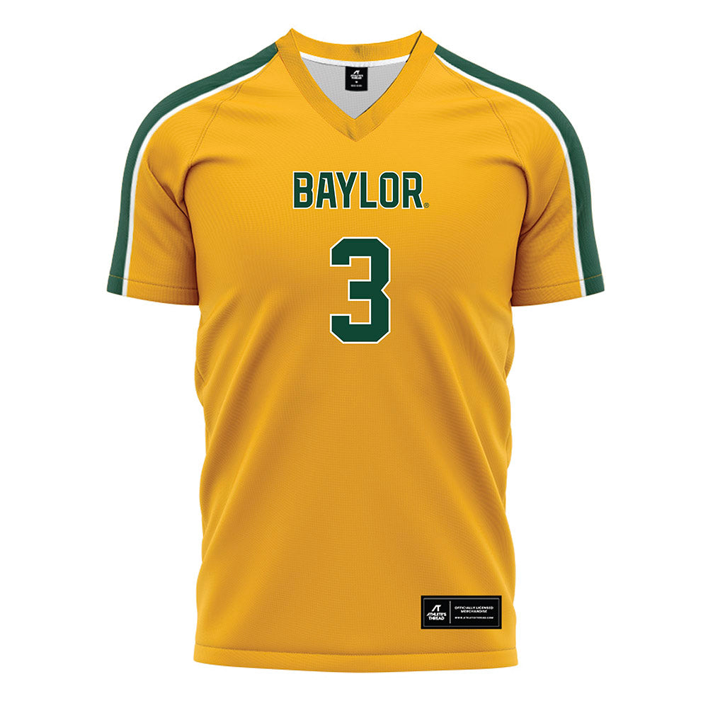 Baylor - NCAA Women's Soccer : Bella James - Gold Soccer Jersey-0
