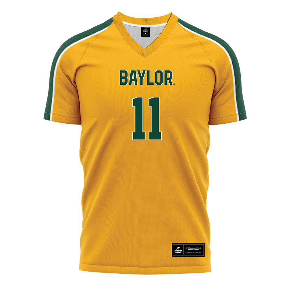 Baylor - NCAA Women's Soccer : Brynnlee Bohannon - Gold Soccer Jersey-0
