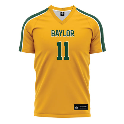 Baylor - NCAA Women's Soccer : Brynnlee Bohannon - Gold Soccer Jersey-0