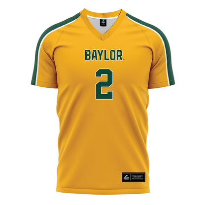 Baylor - NCAA Women's Soccer : Alysiah Lockette - Gold Soccer Jersey