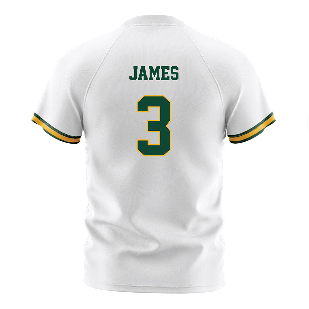Baylor - NCAA Women's Soccer : Bella James - White Soccer Jersey-1