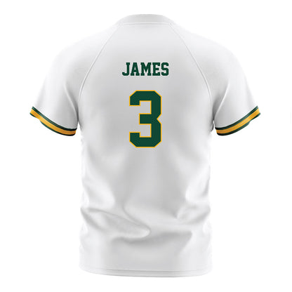 Baylor - NCAA Women's Soccer : Bella James - White Soccer Jersey-1