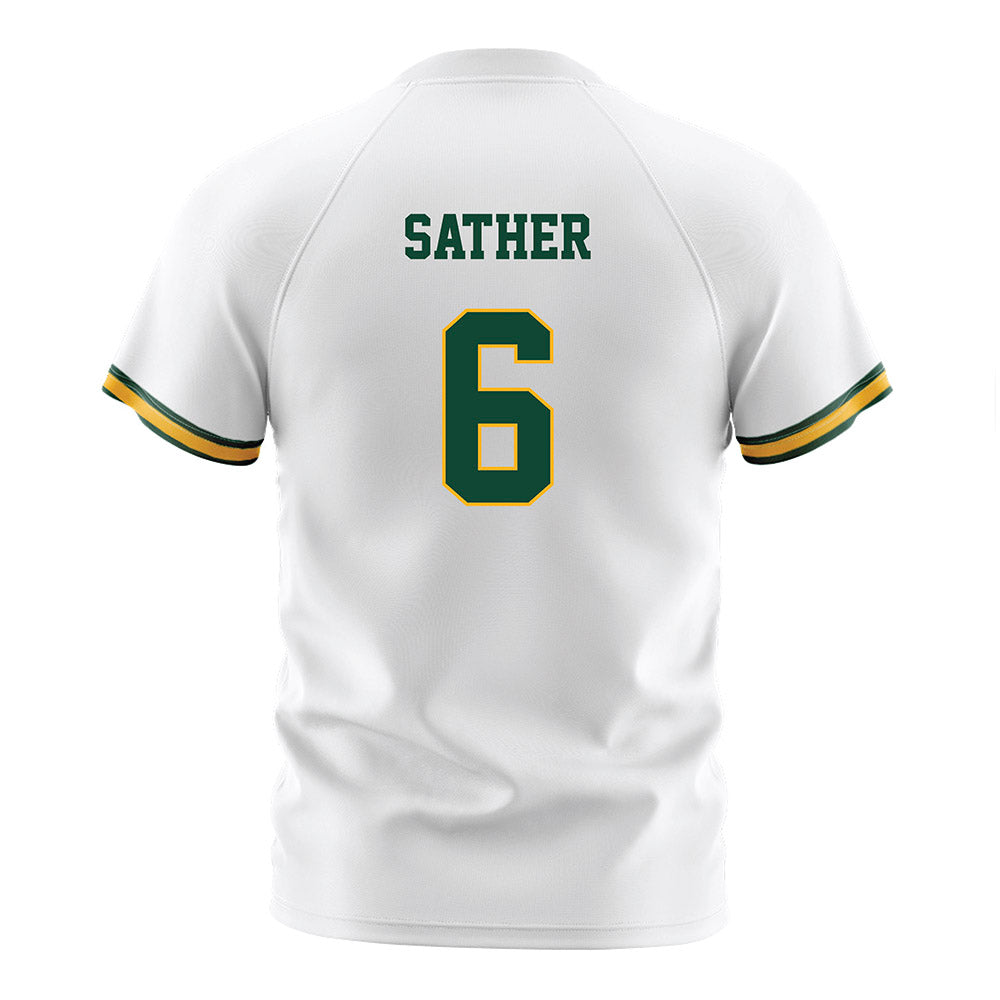 Baylor - NCAA Women's Soccer : Noelle Sather - White Soccer Jersey-1