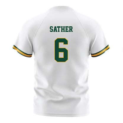 Baylor - NCAA Women's Soccer : Noelle Sather - White Soccer Jersey-1