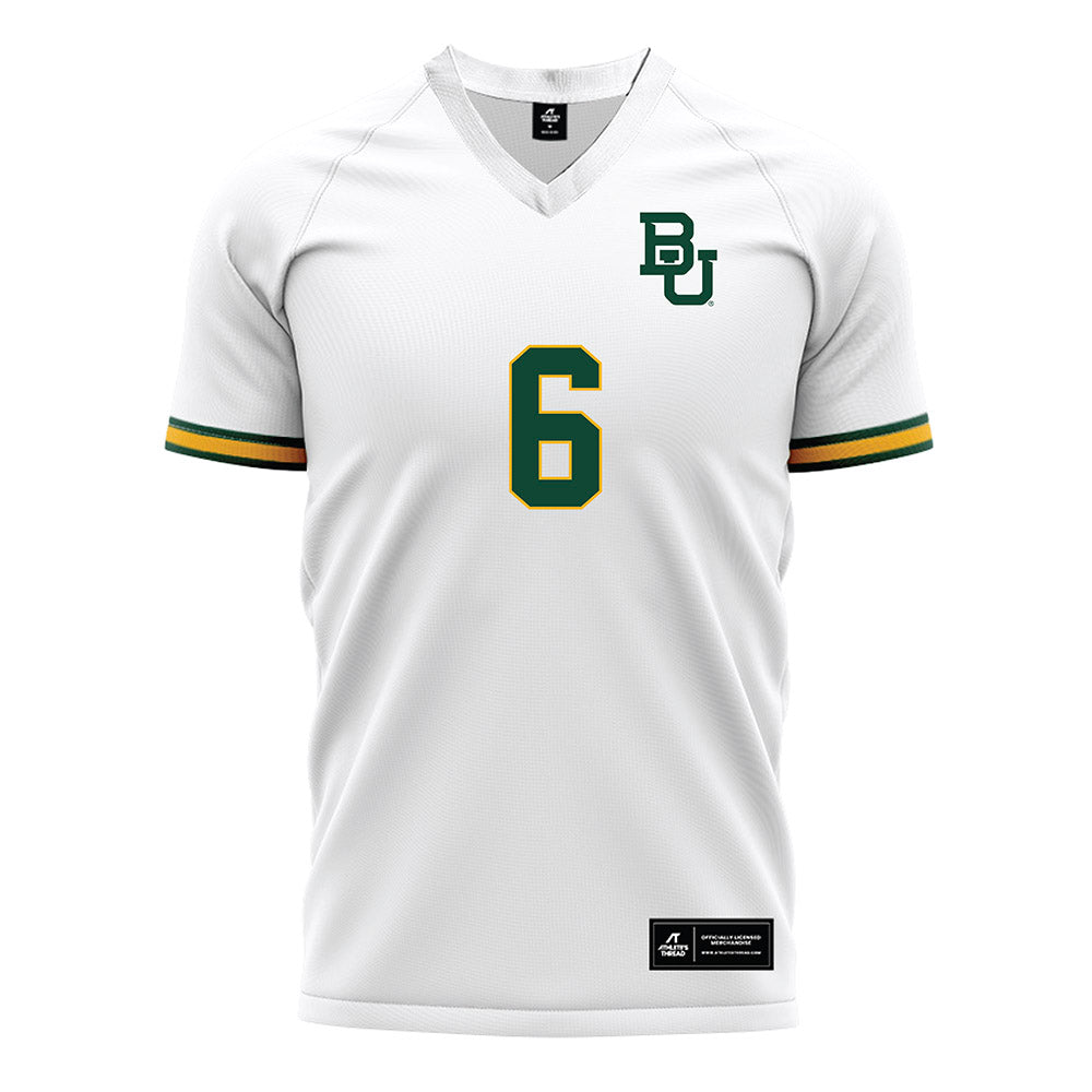 Baylor - NCAA Women's Soccer : Noelle Sather - White Soccer Jersey-0