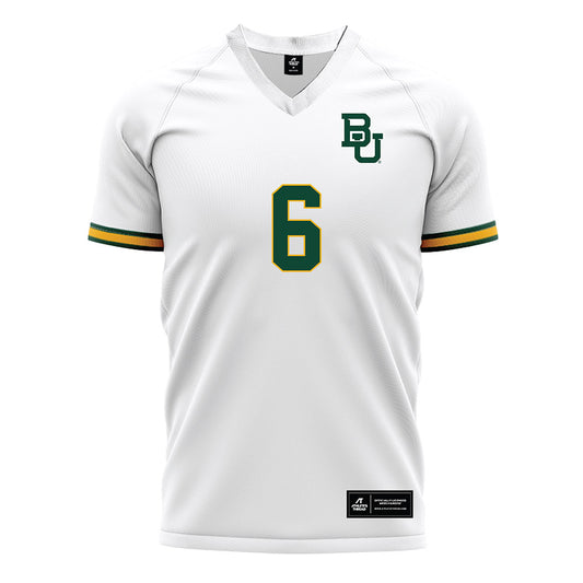 Baylor - NCAA Women's Soccer : Noelle Sather - White Soccer Jersey-0