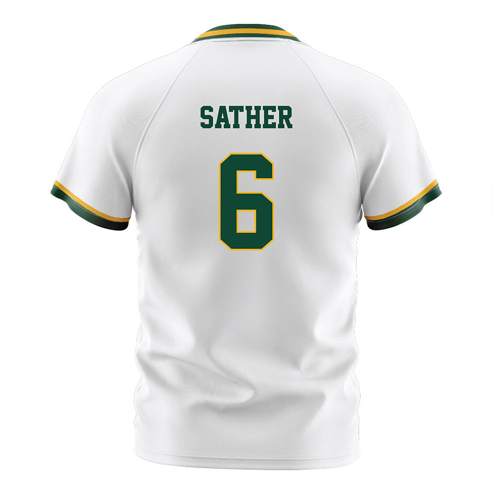 Baylor - NCAA Women's Soccer : Noelle Sather - White Soccer Jersey-1