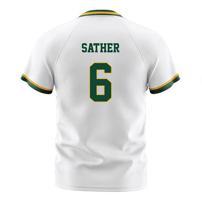 Baylor - NCAA Women's Soccer : Noelle Sather - White Soccer Jersey-1