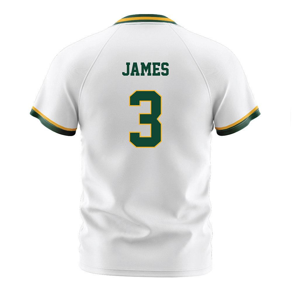 Baylor - NCAA Women's Soccer : Bella James - White Soccer Jersey-1