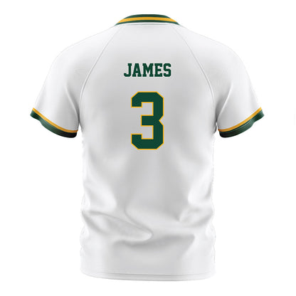 Baylor - NCAA Women's Soccer : Bella James - White Soccer Jersey-1