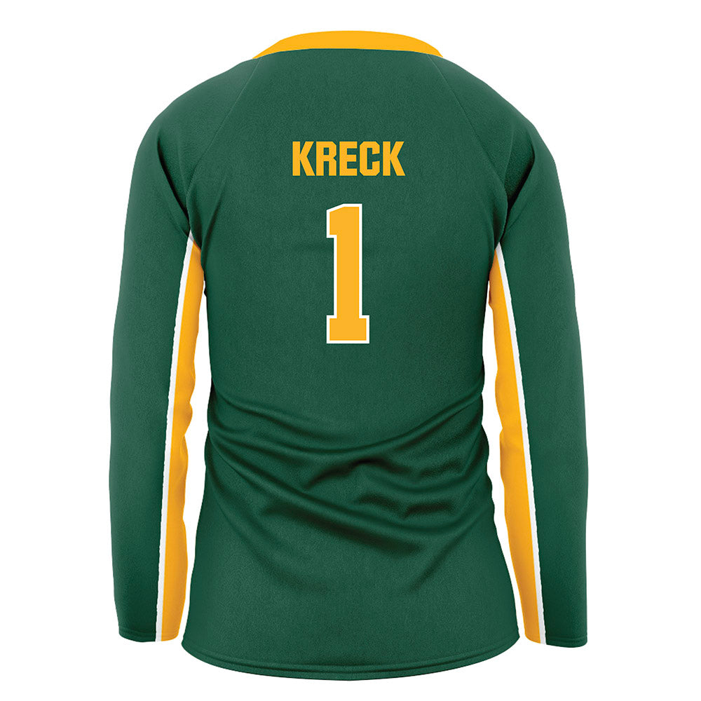 Baylor - NCAA Women's Volleyball : Harley Kreck - Green Volleyball Jersey