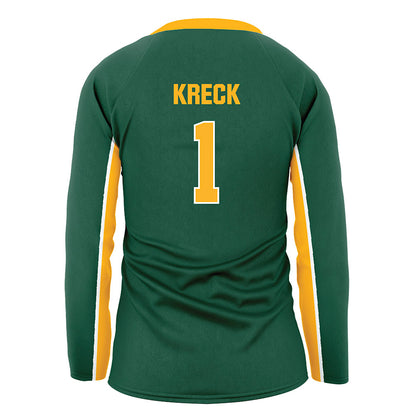Baylor - NCAA Women's Volleyball : Harley Kreck - Green Volleyball Jersey