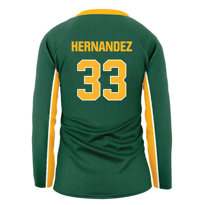 Baylor - NCAA Women's Volleyball : Jules Hernandez - Green Volleyball Jersey-1