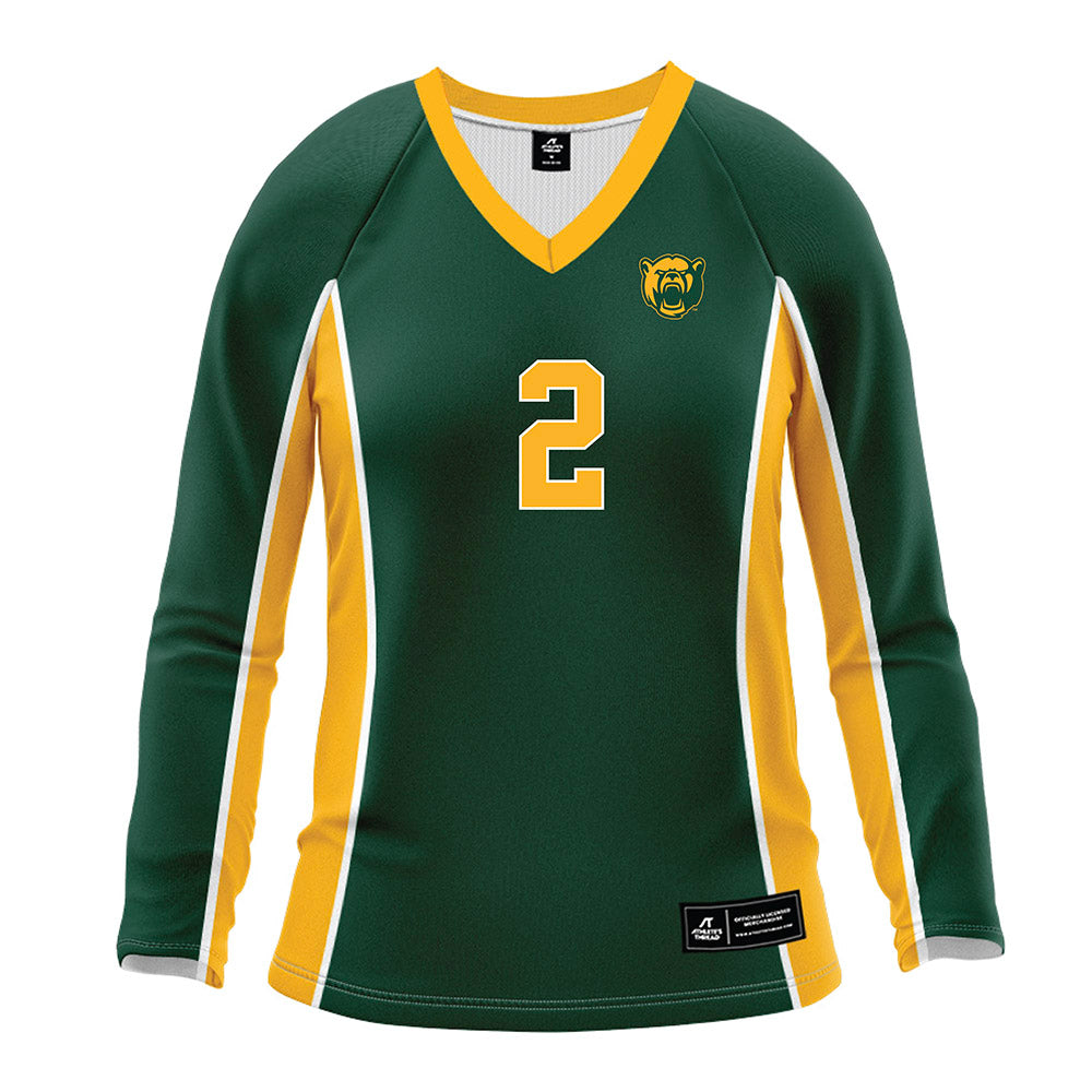 Baylor - NCAA Women's Volleyball : Bailey Warren - Green Volleyball Jersey-0