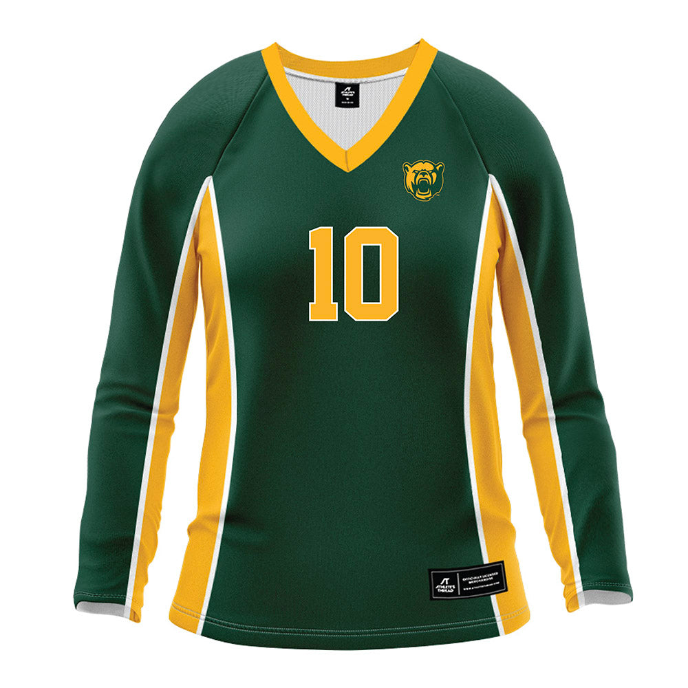 Baylor - NCAA Women's Volleyball : Nadiya Johnson - Green Volleyball Jersey-0