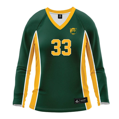 Baylor - NCAA Women's Volleyball : Jules Hernandez - Green Volleyball Jersey-0
