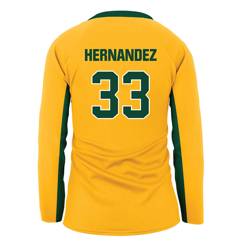 Baylor - NCAA Women's Volleyball : Jules Hernandez - Gold Volleyball Jersey-1