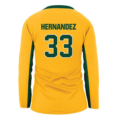 Baylor - NCAA Women's Volleyball : Jules Hernandez - Gold Volleyball Jersey-1