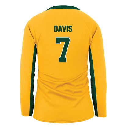Baylor - NCAA Women's Volleyball : Victoria Davis - Gold Volleyball Jersey