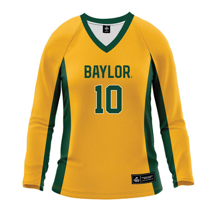 Baylor - NCAA Women's Volleyball : Gabrielle Essix - Gold Volleyball Jersey-0