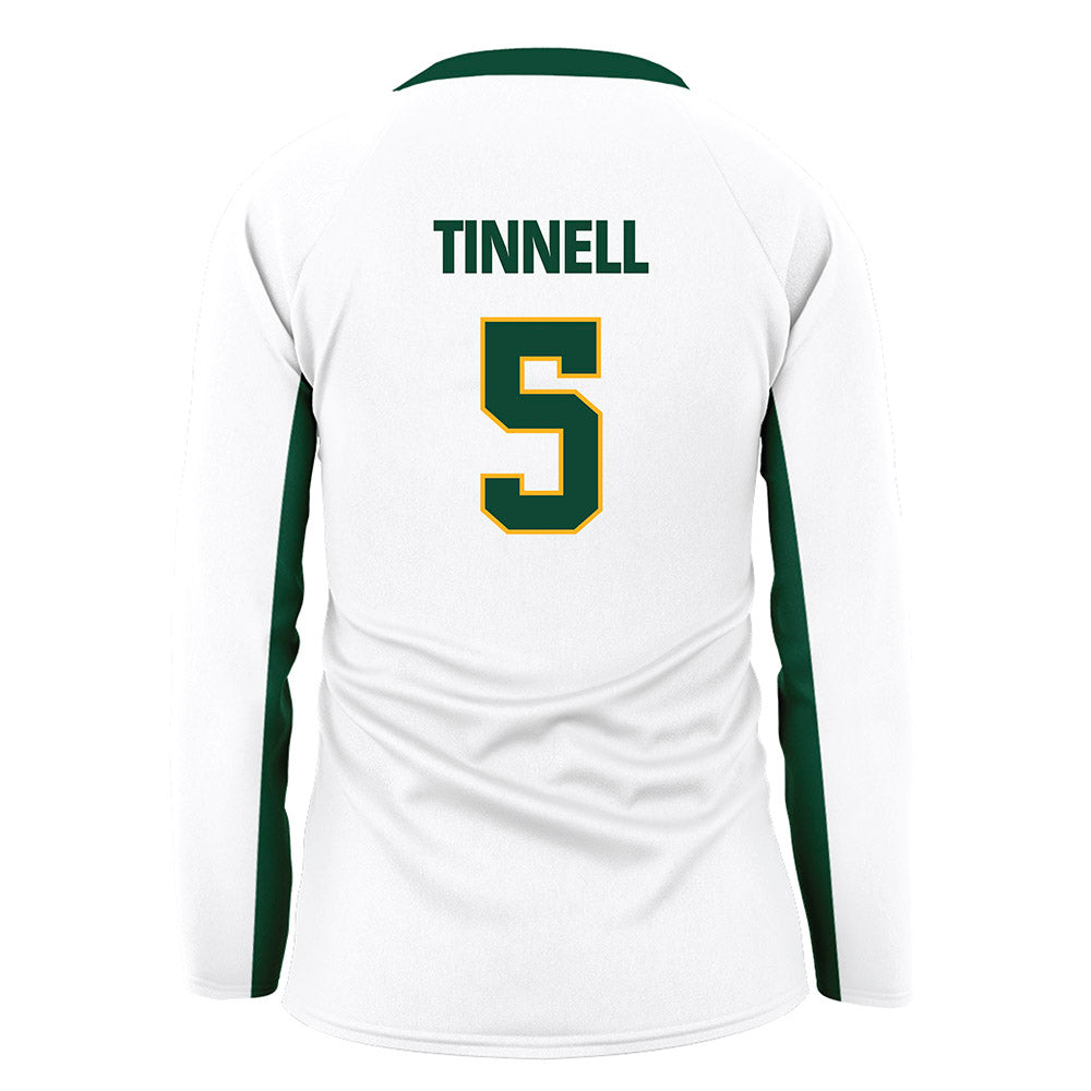 Baylor - NCAA Women's Volleyball : Lacy Tinnell - White Volleyball Jersey-1