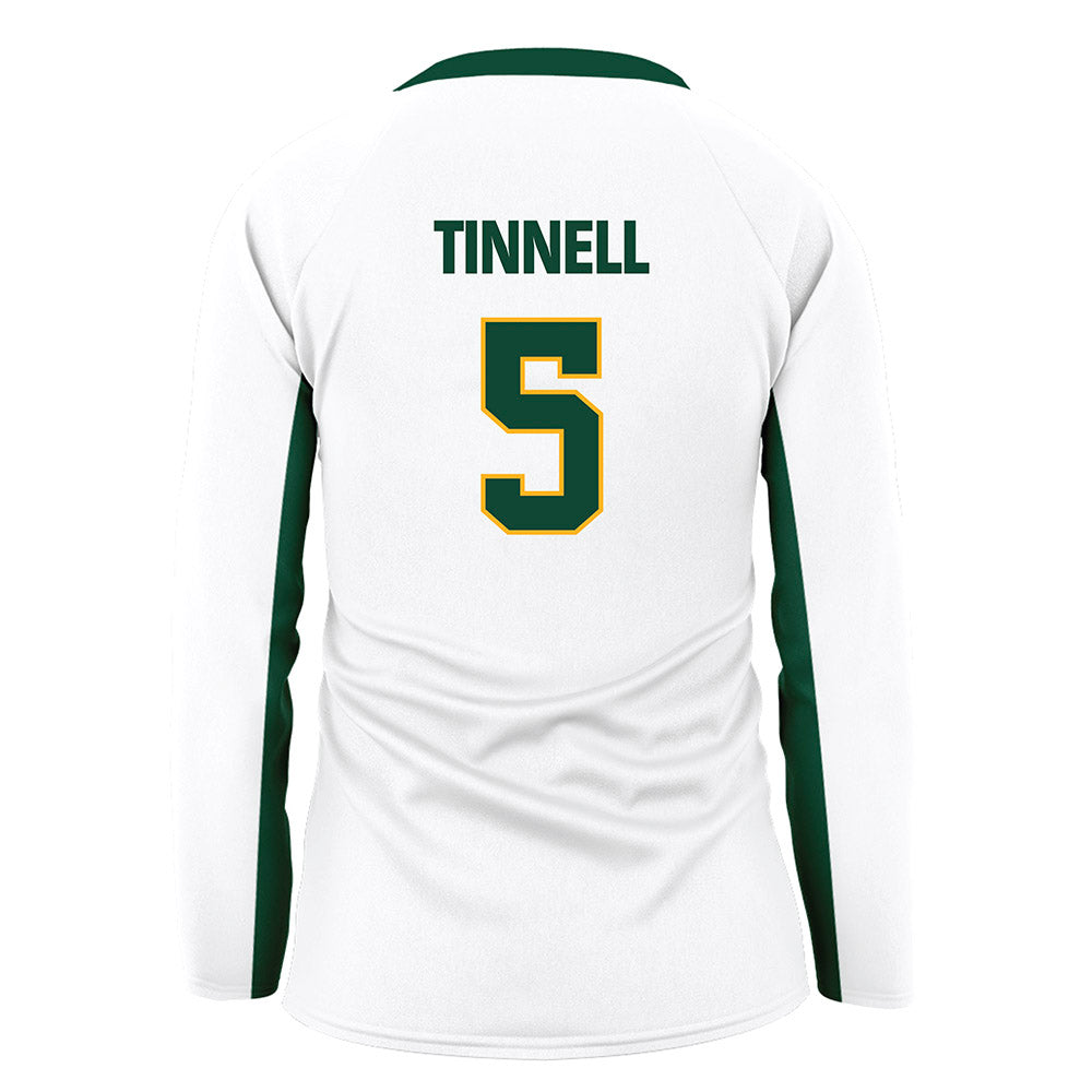Baylor - NCAA Women's Volleyball : Lacy Tinnell - White Volleyball Jersey-1